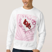 3D-Liebe Sweatshirt (Vorderseite)