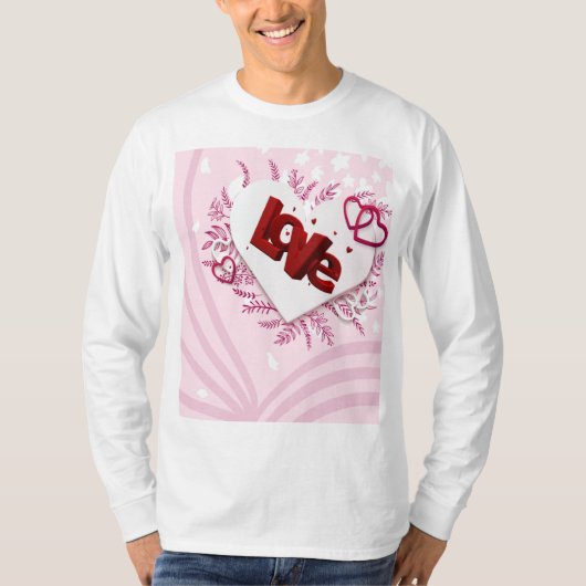 3D-Liebe T-Shirt (Vorderseite)