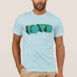 3D-Liebes-T-Shirt T-Shirt