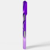 3D Lila Regenbogenträume , Alien Case-Mate iPhone Hülle (Rückseite / Rechts)