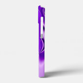3D Lila Regenbogenträume , Alien Case-Mate iPhone Hülle (Rückseite / Links)