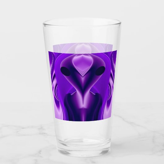 3D Lila Regenbogenträume , Alien Glas (Vorderseite)
