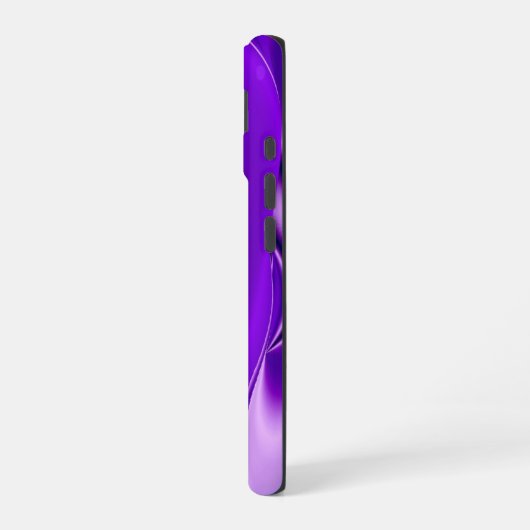 3D Lila Regenbogenträume , Alien iPhone 16 Hülle (Linke Seite)