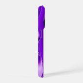 3D Lila Regenbogenträume , Alien iPhone Hülle (Rechte Seite)