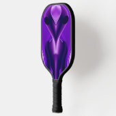 3D Lila Regenbogenträume , Alien Pickleball Schläger (Links)