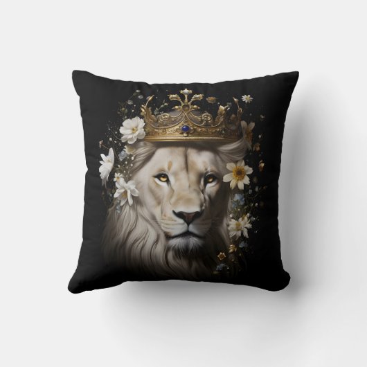 3D lion pillow Kissen (Rückseite)