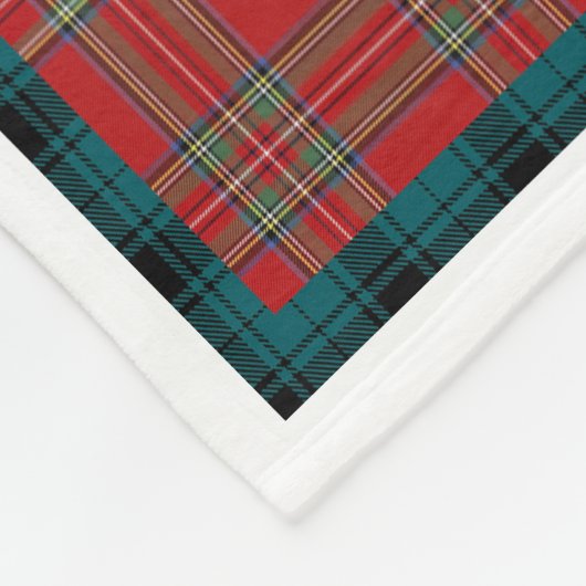 3d Lkw-Fahrer auf der Straße Fleecedecke (Ecke)