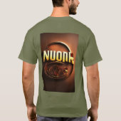 3D-Logo-Design von Fierce "Noor" T-Shirt (Rückseite)