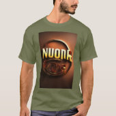 3D-Logo-Design von Fierce "Noor" T-Shirt (Vorderseite)