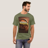 3D-Logo-Design von Fierce "Noor" T-Shirt (Vorne ganz)