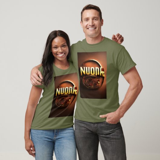 3D-Logo-Design von Fierce "Noor" T-Shirt (Unisex)