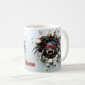 3D-Look Beängstigend Spider Kaffeetasse (VorderseiteRechts)