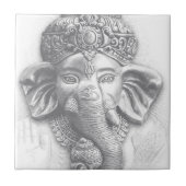 3d Lord Ganesha - OM Fliese (Vorderseite)