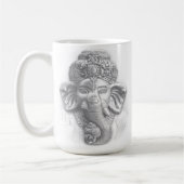 3d Lord Ganesha - Om Kaffeetasse (Links)