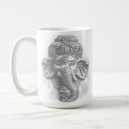 3d Lord Ganesha - Om Kaffeetasse (Links)