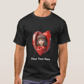 3D Lovely Girl T - Shirt (Vorderseite)