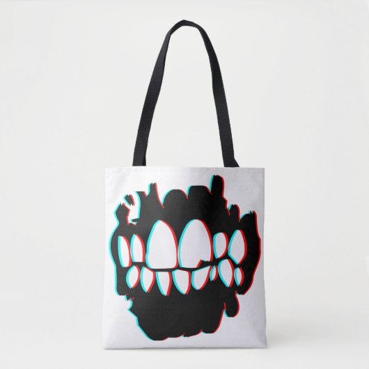 3D LOWLIFE - Tygkasse Tasche (Vorderseite)