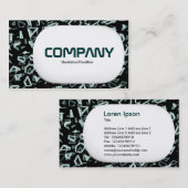 3d Lozenge 06 Visitenkarte (Vorne/Hinten)