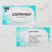 3d Lozenge - Abstrakt 02 Visitenkarte (Vorne/Hinten)