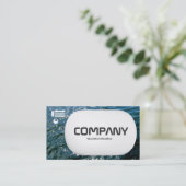 3d Lozenge - sprudelndes Wasser 01 Visitenkarte (Stehend Vorderseite)