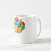 3D Luftballons Kaffeetasse (VorderseiteRechts)