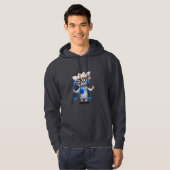 3d Mad Scientist Atomic Hoodie (Vorne ganz)