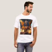 3D Majestic African Interpretation Atemberaubend T T-Shirt (Vorne ganz)