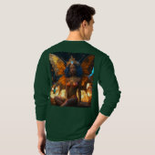 3D Majestic African Interpretation T - Shirt (Schwarz voll)