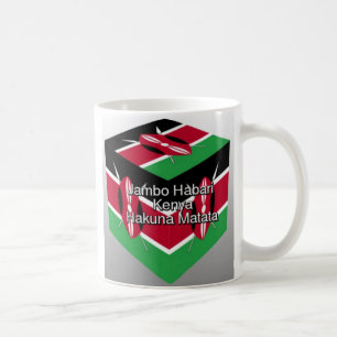 3D Make it Kenyan "Jambo Habari Hakuna Matata" Nat Kaffeetasse