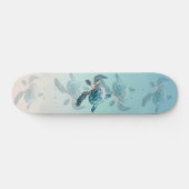 3D-Meeresschildkröten Skateboard (Horizontal)
