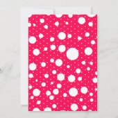 3D Meerjungfrau unter dem Meer Geburtstag Einladung (Rückseite)