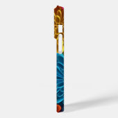 3D mehrfarbige Blume Case-Mate iPhone Hülle (Rückseite / Links)