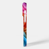 3D mehrfarbige Rose Case-Mate iPhone Hülle (Rückseite / Links)