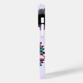 3D Mehrfarbige Sonnenblume Case-Mate iPhone Hülle (Rückseite / Links)