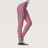 3D Metallic Woven Pipes Leggings (Rechts)