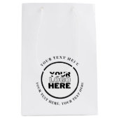 3D MITTLERE GESCHENKTÜTE (Vorderseite)