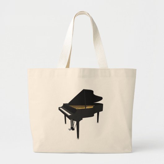 3D-Modell:Black Grand Piano: Jumbo Stoffbeutel (Vorne)