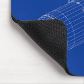 3D-Modell einer nuklearen Gravitationsbombe Mousepad (Ecke)