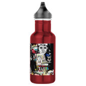 3D-Modell-Flasche Edelstahlflasche (Rechts)