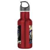 3D-Modell-Flasche Edelstahlflasche (Rückseite)