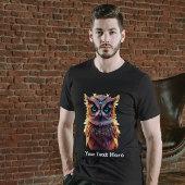 3D-Modell für den T - Shirt von Owl