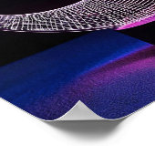 3D-Mond Poster (Ecke)