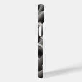 3D Monochrome Architectural Weave Phone Case  (Rückseite / Rechts)