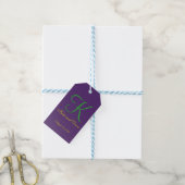3d Monogram Lila Fab Fun Geschenkanhänger (Mit Garn)