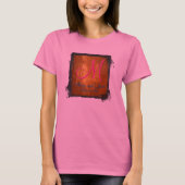 3d Monogramm Bronze Amber T-Shirt (Vorderseite)