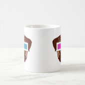 3D-Mops Kaffeetasse (Mittel)