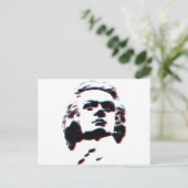 3d Mozart Postkarte (Stehend Vorderseite)