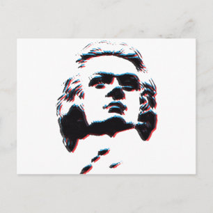 3d Mozart Postkarte