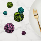 3D Multicolor Leopard Balls Confetti Konfetti (Gruppe)