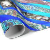 3D-Muschel Geschenkpapier (Rolleneckpunkt)